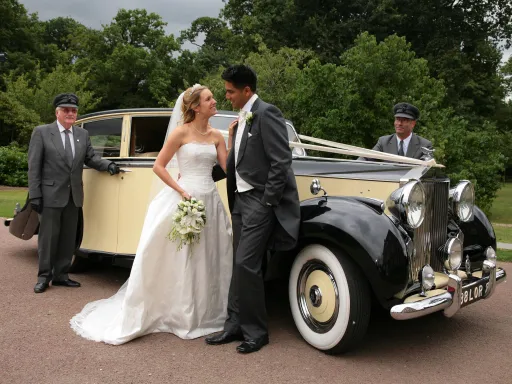 wedding chauffeur cars